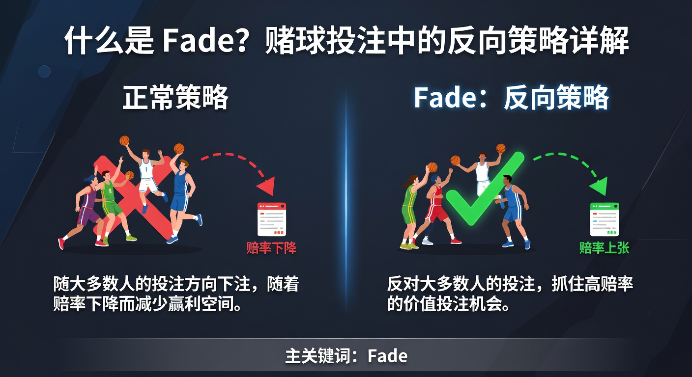 什么是 Fade？体育投注中的反向策略详解
