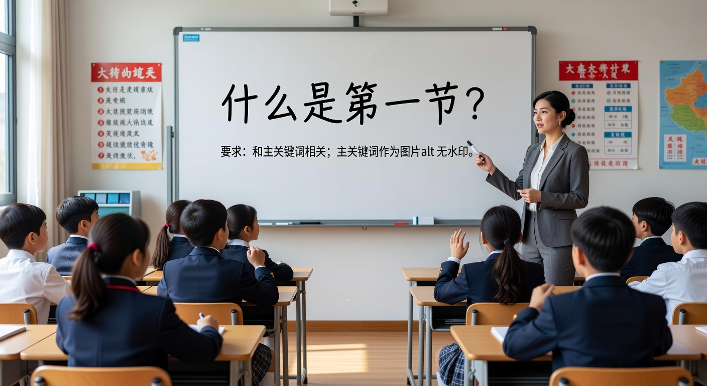 什么是第一节