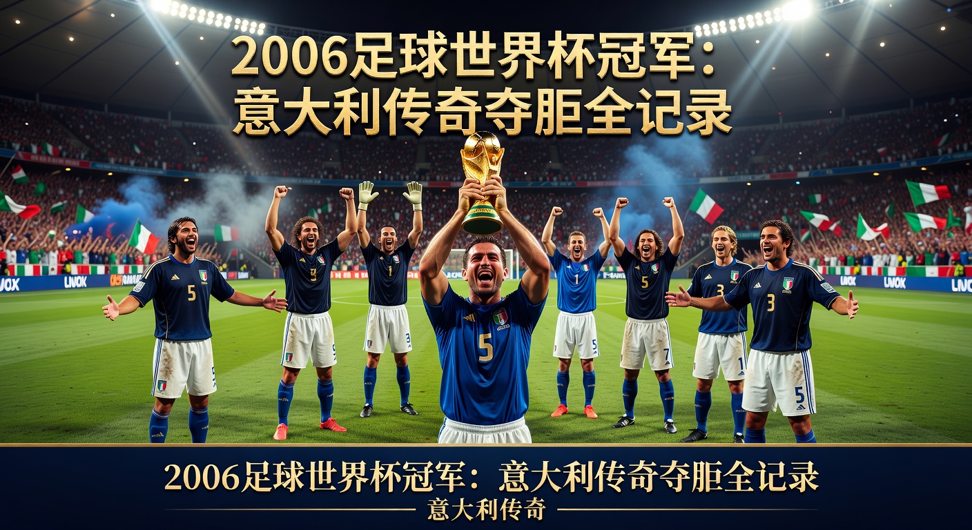 2006足球世界杯冠军：意大利传奇夺冠详解