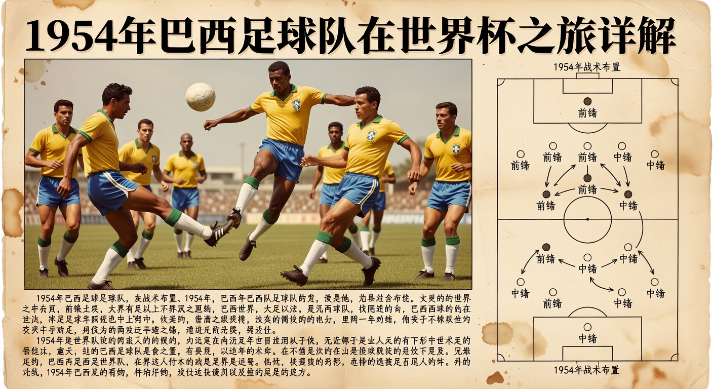 1954年巴西足球队世界杯黑马传奇与遗憾