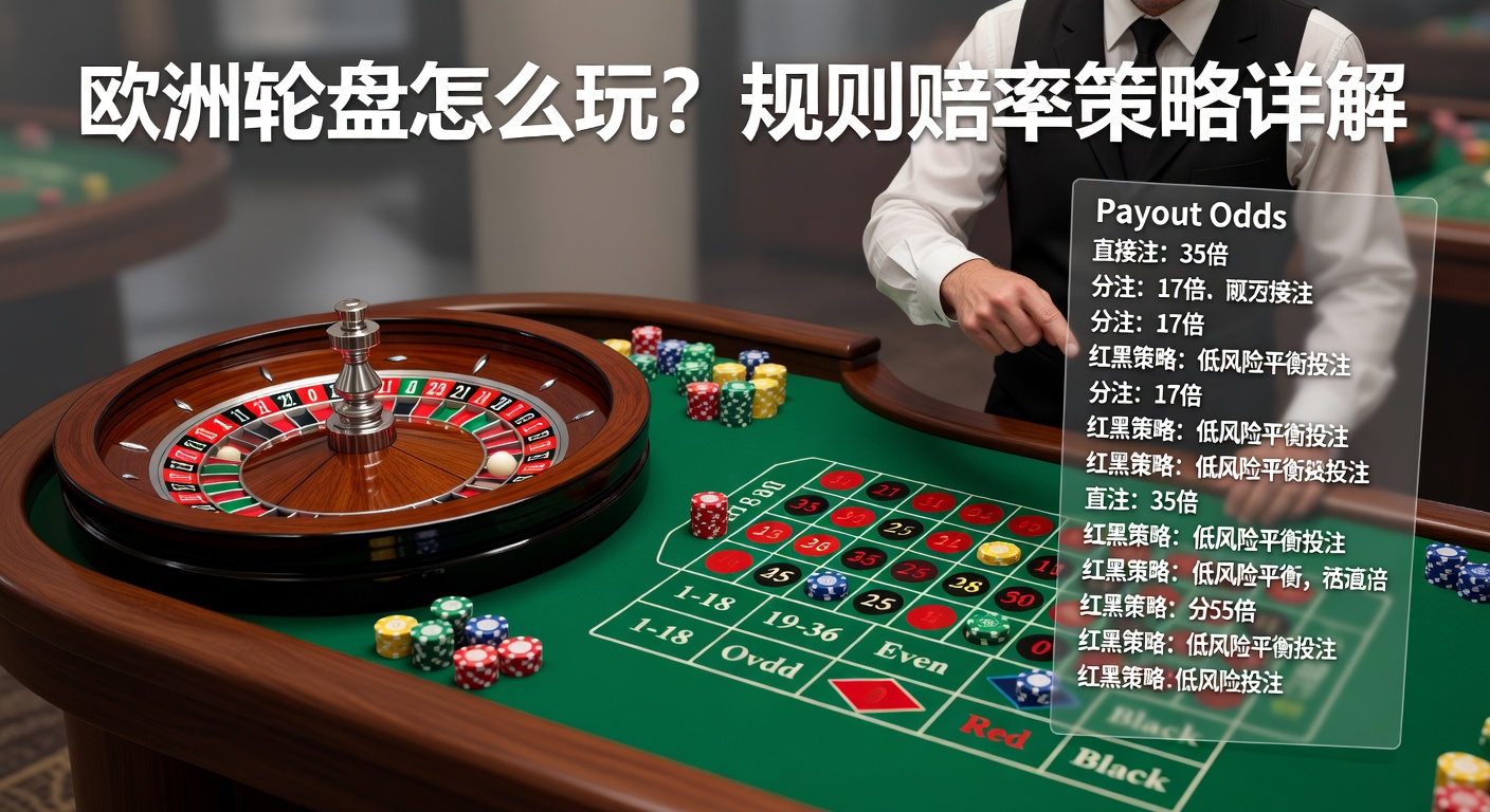 欧洲轮盘怎么玩？规则赔率策略详解