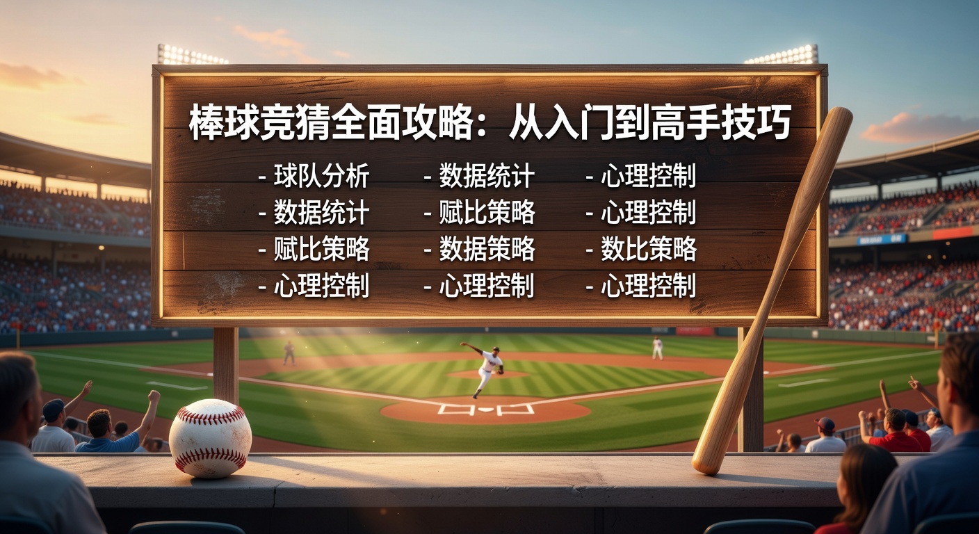 棒球竞猜指南：新手入门高手策略