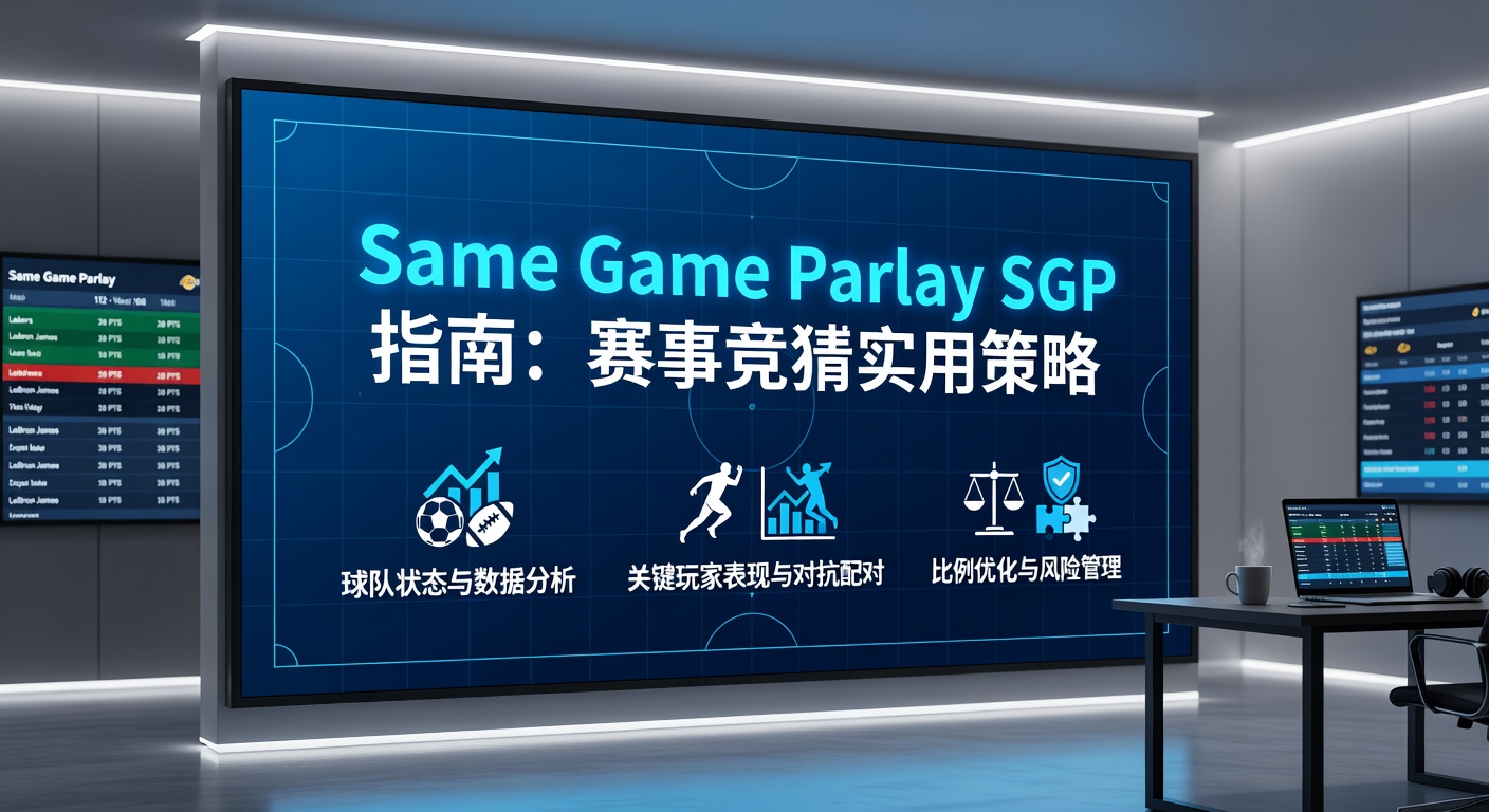 Same Game Parlay SGP 竞猜攻略：策略提升胜率